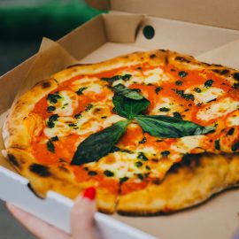 Pizaa and bridge with Michael Xu