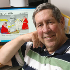 Dr. Bill Buttle, Cartoonist