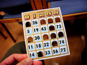 "Bingo" (CC BY-SA 2.0) by chidorian