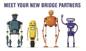 Play Robot Bridge with Great Bridge Links