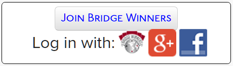 Bridge Blogging with Bridge Winners