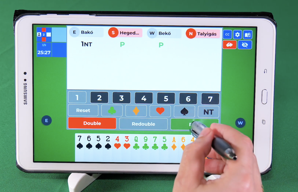 Tablet Talk: How Tablets Will Change Face-to-Face Bridge Tournaments