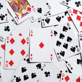 Play bingo with playing cards