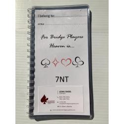 BridgeMate Convention Card Folder