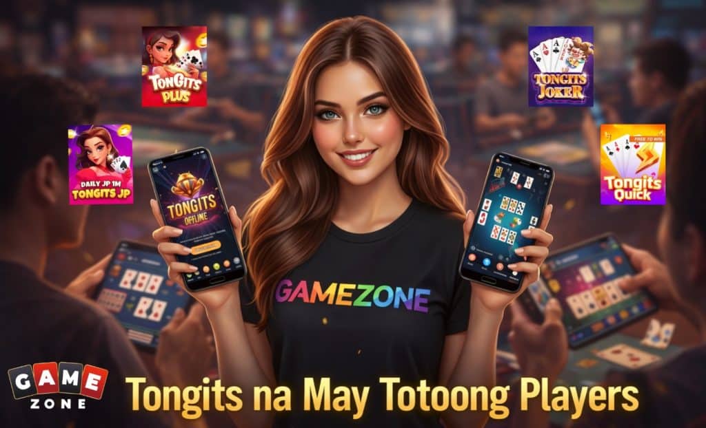 Tongits na May Totoong Players on Gamezone