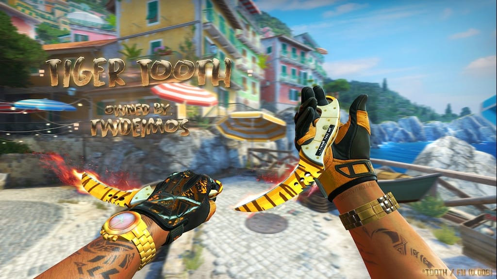 Talon Knife Tiger Tooth