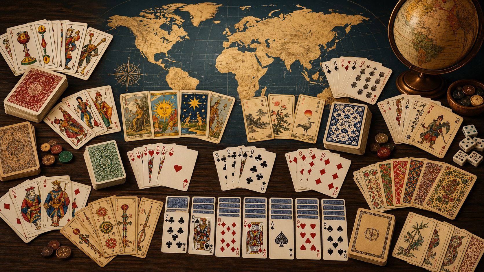 Card Games in the World Ranked
